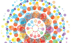 Circles graphic design